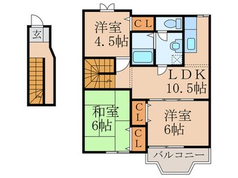 間取図 桜ハイム壱番館