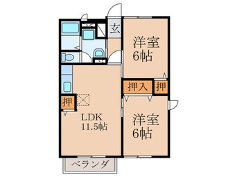 間取図 ヴェルドミール