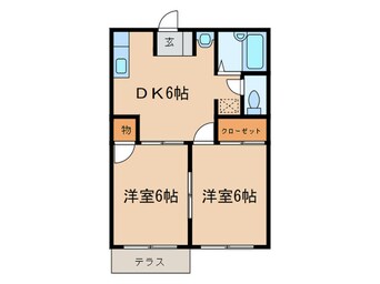 間取図 サンフェスタ津福