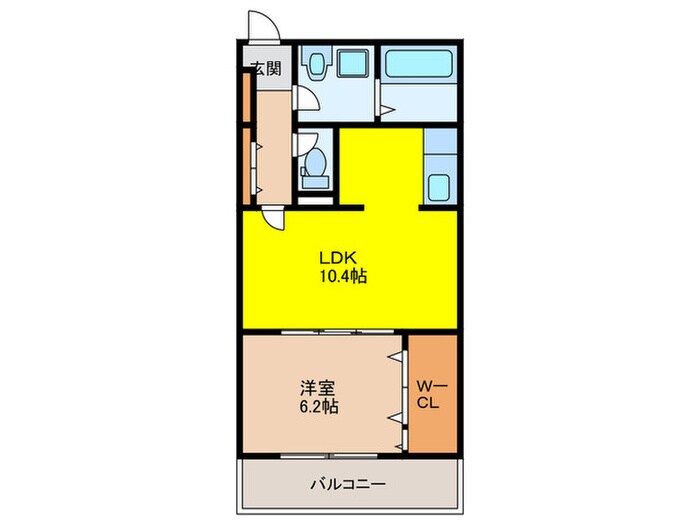 間取り図 BOX福大通り