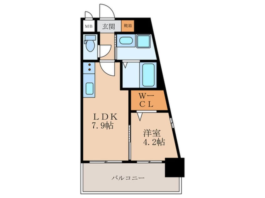 間取図 ラ・トゥールさくら通り