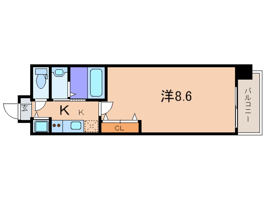 間取図 ベイプレイス小倉