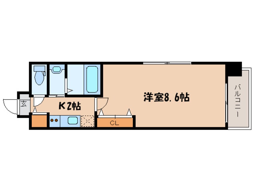 間取図 ベイプレイス小倉