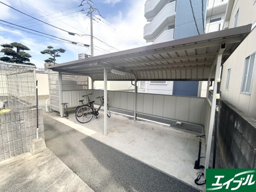 駐輪場 光陽マンション古賀天神