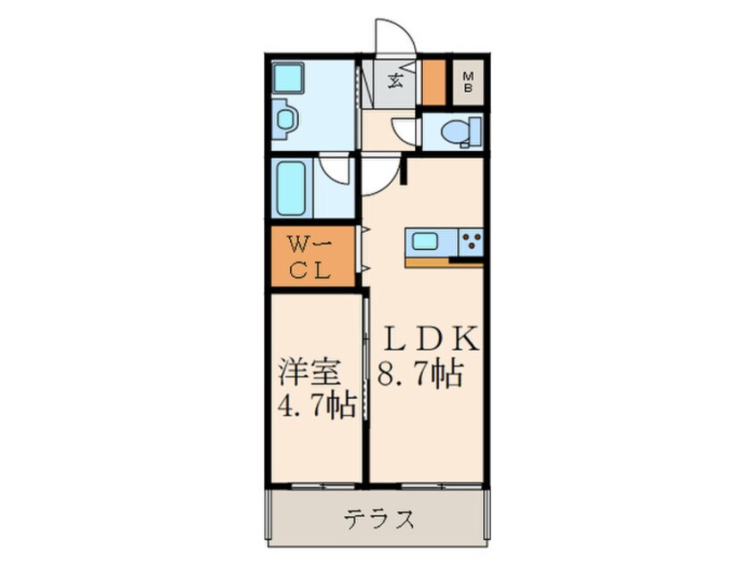 間取図 四季荘