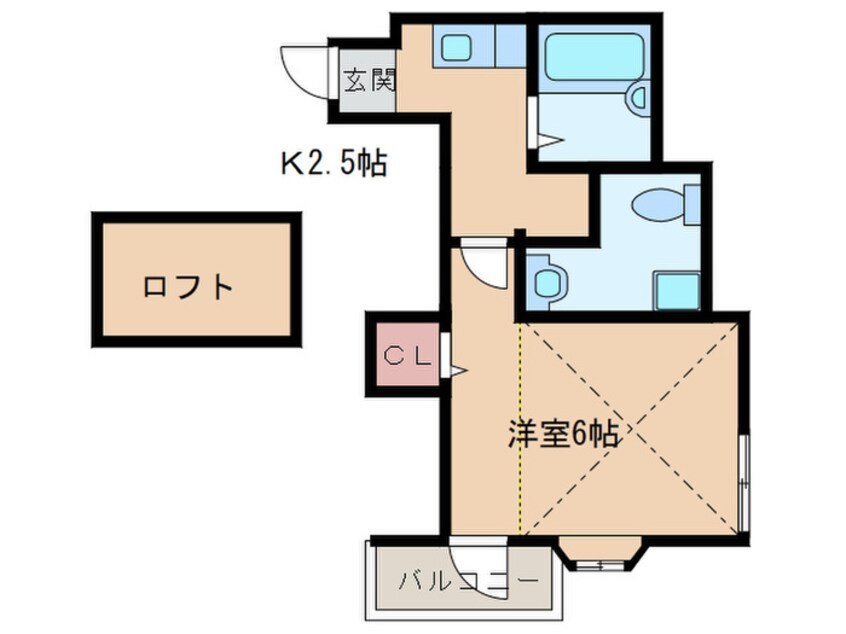 間取図 ベネフィスタウン平尾３