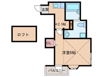 間取図 ベネフィスタウン平尾３