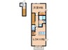 フィデール建郷 1LDKの間取り