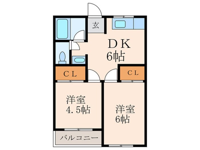 間取り図 マキシム足原