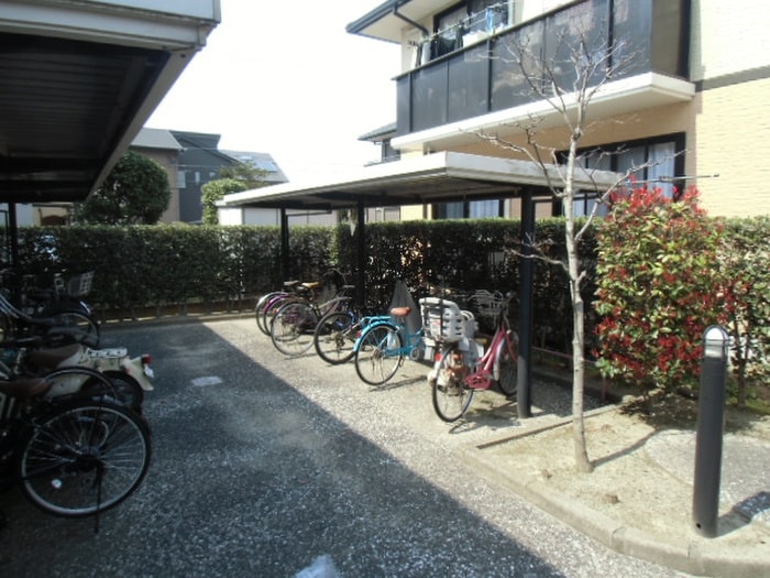 駐輪場 ラフィネ香嵐　Ｄ棟