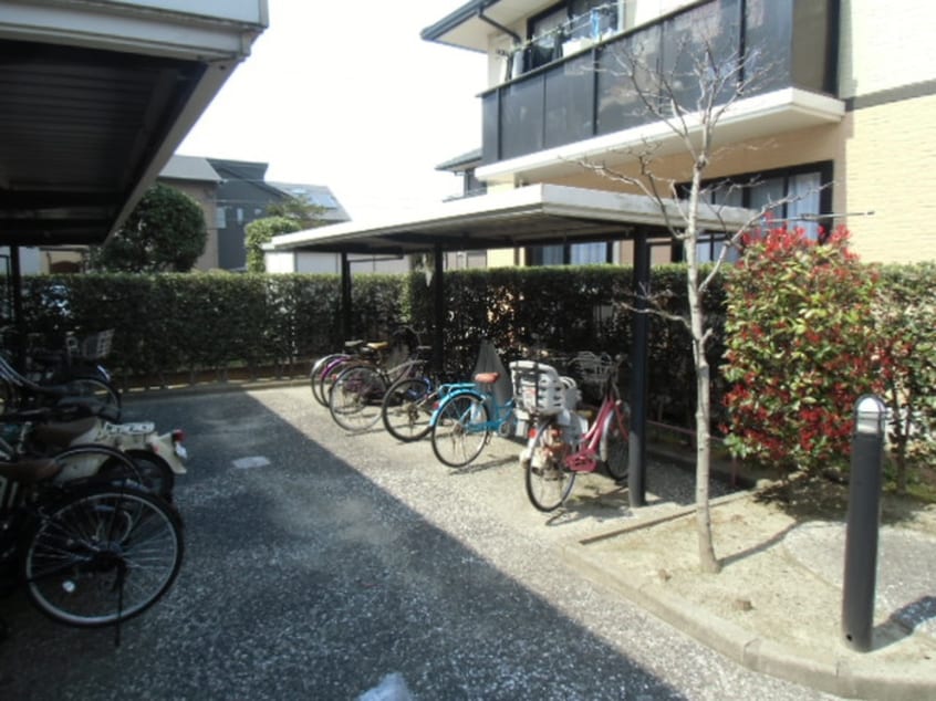 駐輪場 ラフィネ香嵐　Ｄ棟