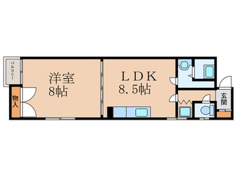 間取図 Ｉ．Ｔ浅生ＢＬＤ
