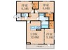 Ｄ－ｒｏｏｍ五十川Ⅱ 3LDKの間取り