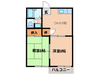 間取図 シャレオ飯倉