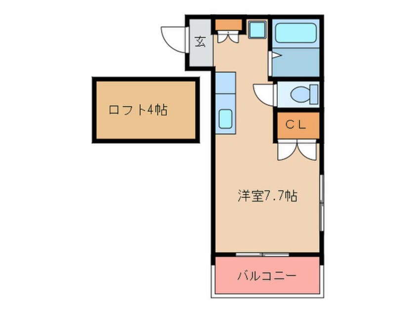 間取図 風雅２号館