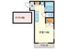 風雅２号館 1Rの間取り