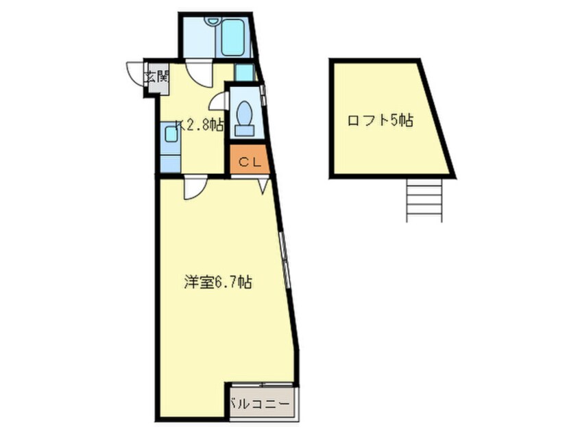 間取図 ドリームパレス高宮