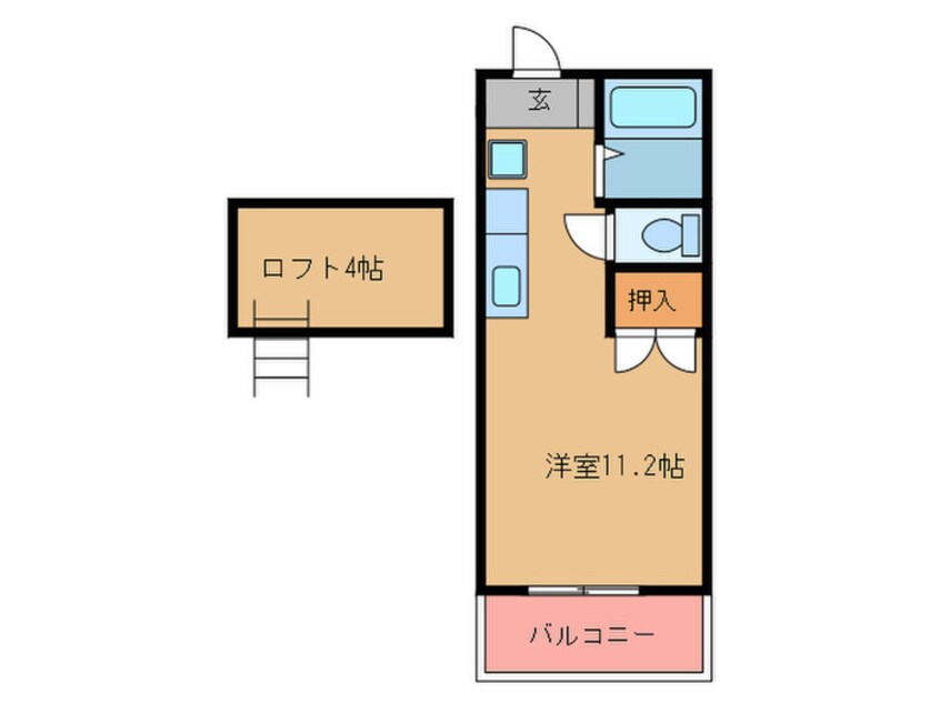 間取図 風雅１号館