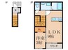 ルテナント 1LDKの間取り