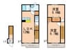アヴァンツァ－トヴィレッジⅡ 2LDKの間取り