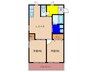 ﾋﾙﾄｯﾌﾟ美和台Ａ 2LDKの間取り