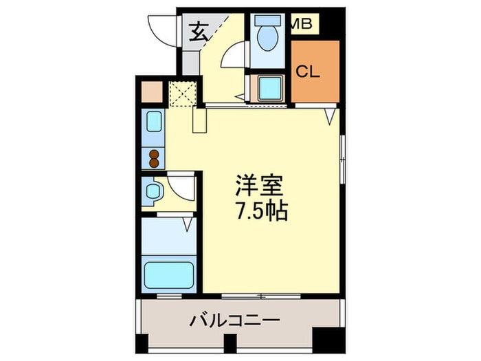 間取り図 メルカパークコート
