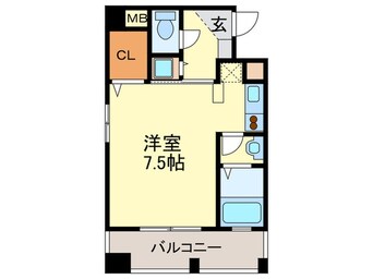 間取図 メルカパークコート