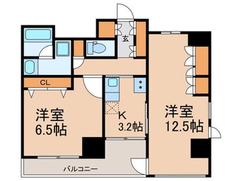 間取図 カーサ・スパジオ