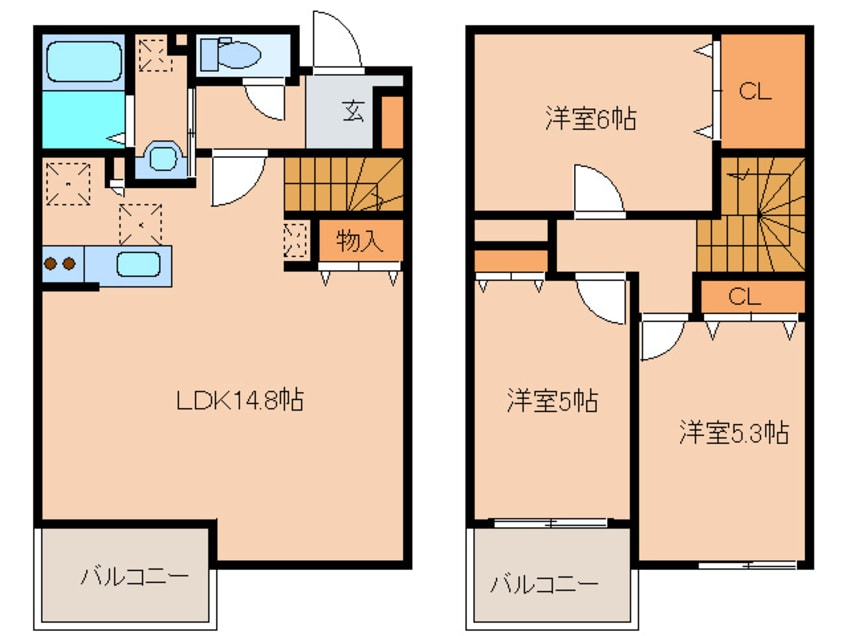 間取図 グリーンベル