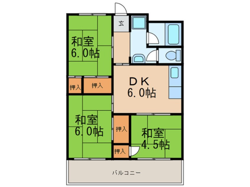 間取図 エトウビル