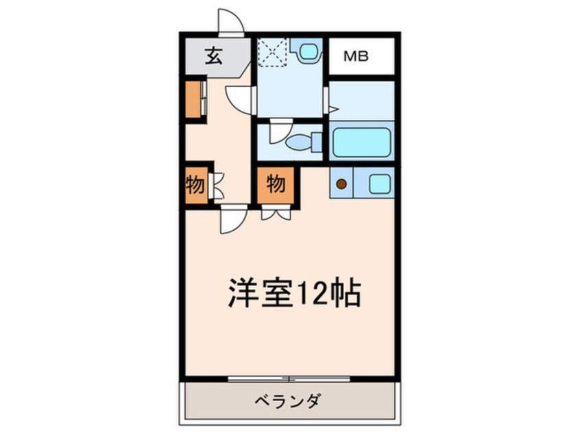 間取図 グレース清水