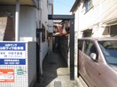 エントランス部分 山荘ヴィラ