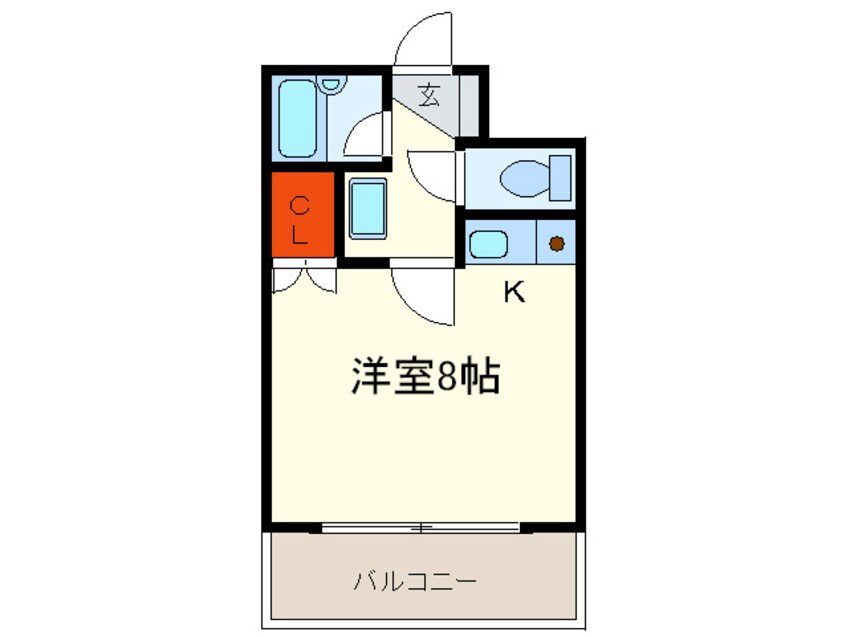 間取図 ソレアード赤坂