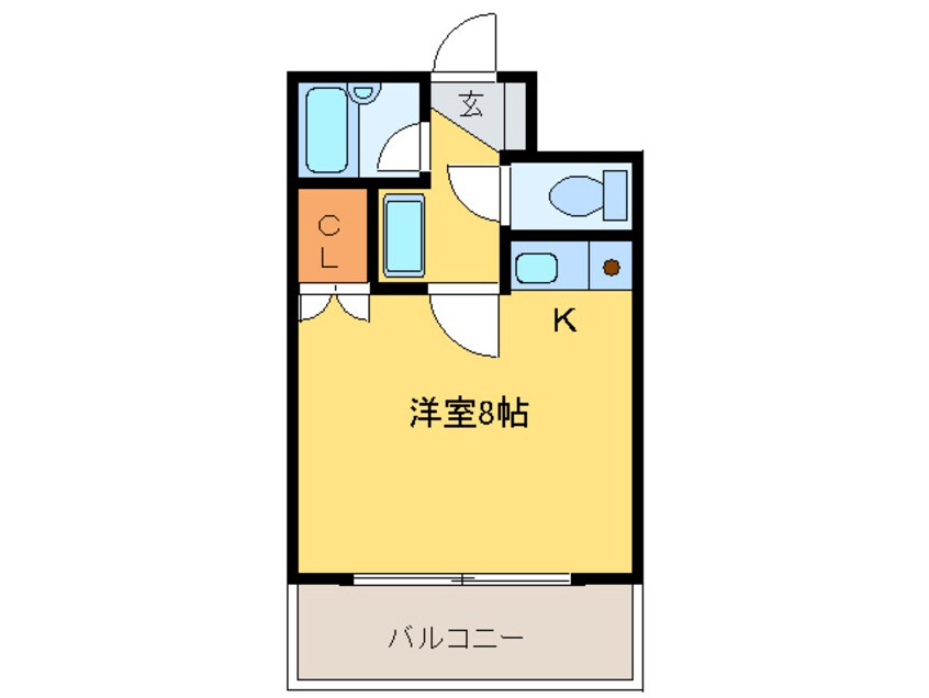 間取図 ソレアード赤坂