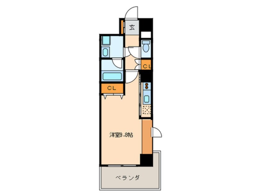 間取図 カレスピラル