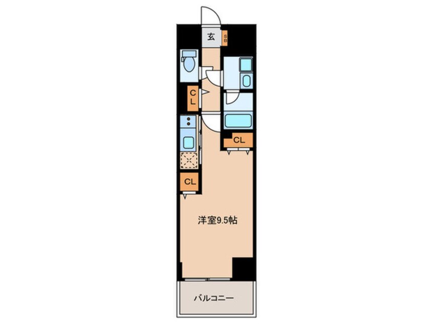 間取図 カレスピラル