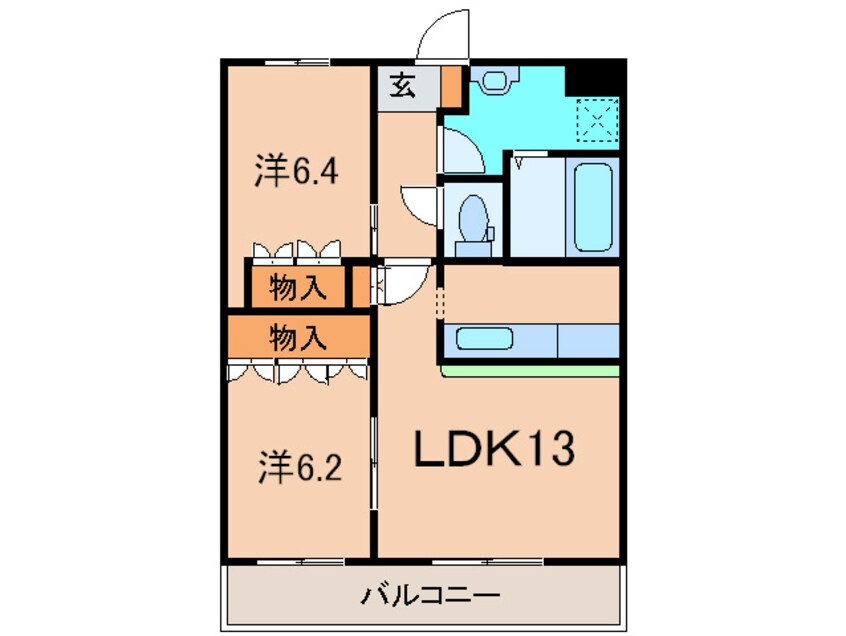 間取図 ファル－ル