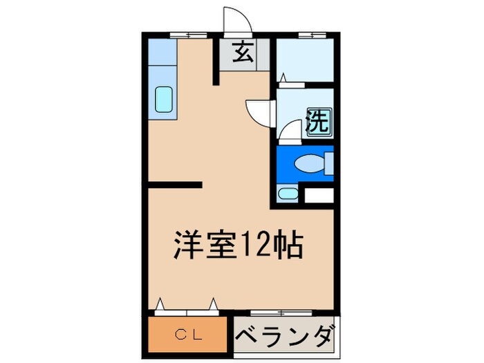 間取り図 正建ハイツ岸ノ浦