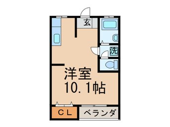 間取図 正建ハイツ岸ノ浦