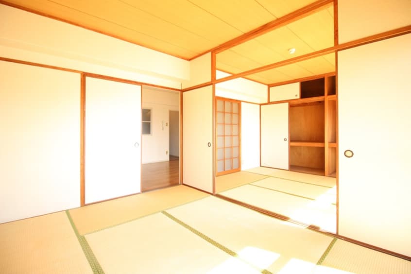 室内からの展望 サンハイツ小郡