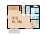 セレノ・Ｙ 1Kの間取り