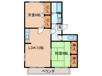 間取図 エクセル東櫛原