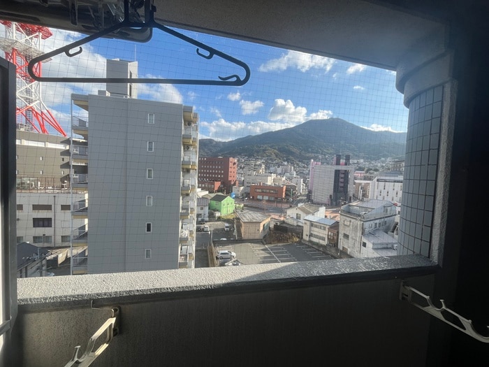 室内からの展望 ＫＭマンション八幡駅前