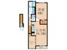 POPORA　V 1LDKの間取り