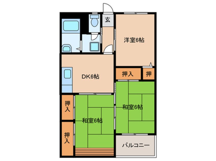 間取図 京ビル