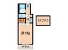 アイディール 1Kの間取り