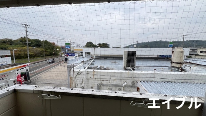 室内からの展望 さくらコーポ