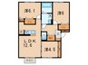 ルナ　セジュール　B棟 3LDKの間取り