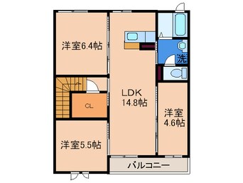 間取図 メゾン香月