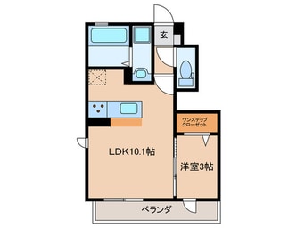 間取図 オリカン舞の里　A棟